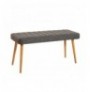 Set ( 6 Pc ) Tavoline + karrige Kalune Design Costa Atlantic Anthracite Atlantic Pine Anthracite