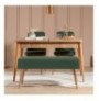 Set 4 Pc Tavoline ngrenie me hapje + Karrige Kalune Design Vina 1070 - 3 - Atlantic, Green Atlantic Pine Green