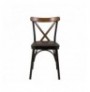 Set ( 5 Pc ) Tavoline + karrige Kalune Design Oliver Sbt. Barok-Black Black