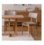 Set ( 5 Pc ) Tavoline + karrige Kalune Design Madison Set Oak