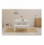 Set ( 4 Pc ) Tavoline + karrige Kalune Design Oliver 28 White