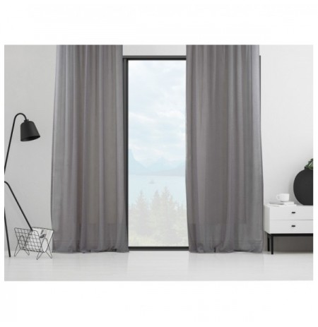 Set Perde 140x145 cm 2PC Mijolnir AS-10305-508-140145 Grey