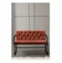 Divan 2-vendesh Atelier del Sofa Oslo - Tile Red Tile Red