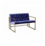 Divan 2-vendesh Atelier del Sofa Oslo Gold - Dark Blue Dark Blue