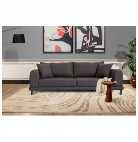 Divan 3-vendesh Atelier del Sofa Nero - NQ6-175 Dark Grey