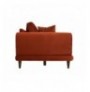 Divan 3-vendesh Atelier del Sofa Nero - NQ6-173 Tile Red