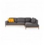 Divan kendor Atelier del Sofa Secret Right - Anthracite Anthracite