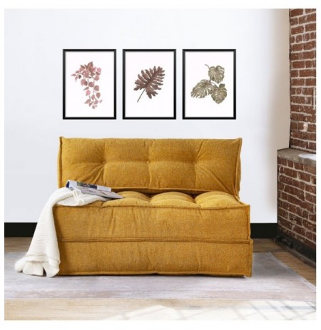 Divan 2-vendesh Atelier del Sofa Mocca - Mustard Mustard