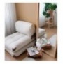 Divan Atelier del Sofa Fold Teddy - Cream Cream