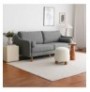 Divan 3-vendesh Atelier del Sofa Nordi 3 Seater Wood - Grey Grey