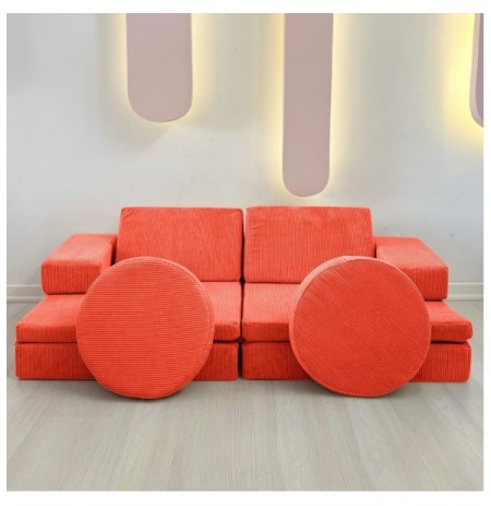 Divan 2-vendesh Atelier del Sofa Puzzle - Orange Orange