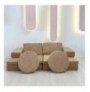 Divan 2-vendesh Atelier del Sofa Puzzle - Camel Camel