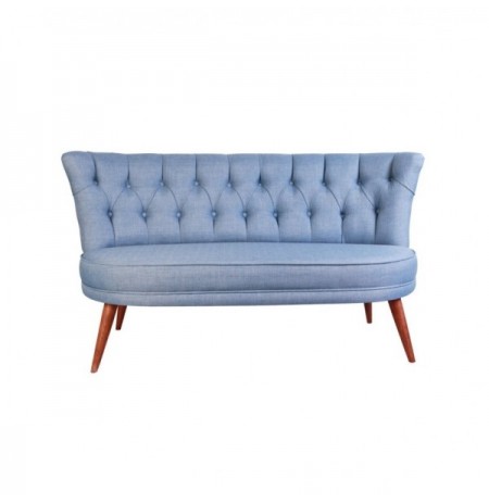 Divan 2-vendesh Atelier del Sofa Richland Loveseat - Indigo Blue Indigo Blue