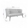 Divan 2-vendesh Atelier del Sofa West Monroe - Grey Grey