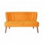 Divan 2-vendesh Atelier del Sofa Moon River - Orange Orange