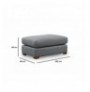 Divan kendor Atelier del Sofa Loop 2 Grey Light Grey