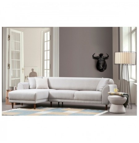 Divan kendor Atelier del Sofa Image Corner Left ( Chl-3R ) - Beige Beige