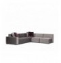 Divan kendor Atelier del Sofa Lego Corner 4 (L1-O1-C-O1-O1) Grey