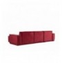 Divan kendor Atelier del Sofa Lego Corner 9 ( L1-O1-Chl) Burgundy