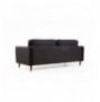 Divan 3-vendesh Atelier del Sofa Rome - Black Black Oak