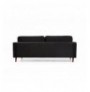 Divan 3-vendesh Atelier del Sofa Rome - Black Black Oak