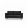 Divan 2-vendesh Atelier del Sofa Rome - Black Black Oak