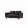 Divan 2-vendesh Atelier del Sofa Rome - Black Black Oak