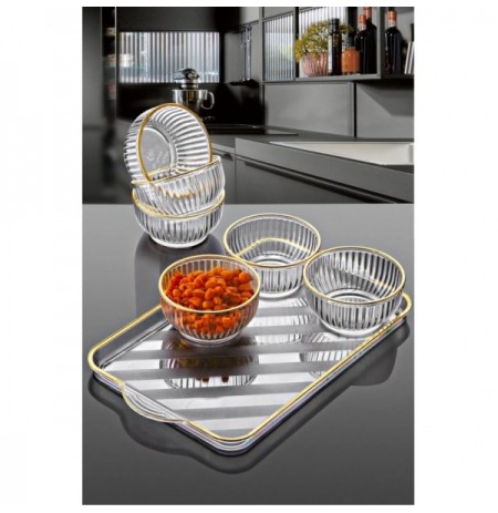 Set tasa ( 7 Pc) C-Tepsicerez - Transparent Transparent