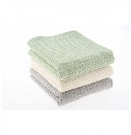 Set peshqire ( 6 Pc) Carmen Green Grey Cream