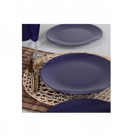 Set pjate servirje ( 6 Pc ) Purple Aegean Service Plate 25 Cm 6 Pieces Purple