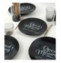 Set pjate servirje ( 6 Pc ) ST040106F650A465400MAS3T00 Black