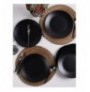 Set pjate servirje ( 6 Pc ) ST040106F956A000000MAS3T00 Matte Black