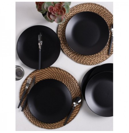 Set pjate servirje ( 6 Pc ) ST040106F956A000000MAS3T00 Matte Black