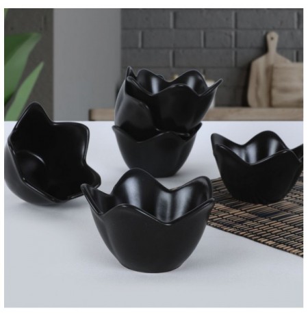 Set tasa qeramik (6 Pc) ST613106F956A0000000ACD700 Matte Black