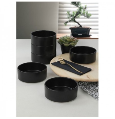 Set tasa qeramik (6 Pc) ST038606F956A000000MAKA500 Black