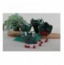 Set tasash ( 6 Pc ) ST613106FRA5A839700MACD700 Dark Green