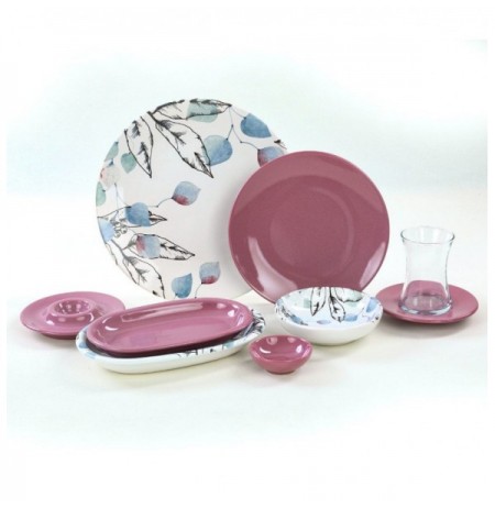 Set mengjesi ( 50 Pc) Halka - Pink White Blue