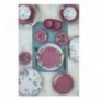 Set mengjesi ( 50 Pc) Halka - Pink White Blue