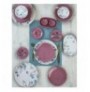 Set mengjesi ( 50 Pc) Halka - Pink White Blue