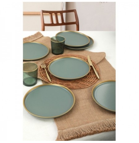 Set pjata embelsire qeramike ( 6 Pc) ST039006F322A841700MAEF400 GreenGold