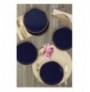 Set pjata embelsire qeramike ( 6 Pc) ST039006F433A841700MAEF400 Navy BlueGold