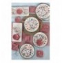 Set mengjesi ( 30 Pc) Spring Time Multicolor