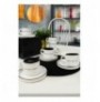 Set filxhan caji ( 12 Pc ) CTKCAYSTACKABLEMOTTO000012 White Black