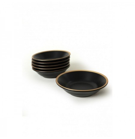 Set pjate ( 6 Pc ) ST042306F956A841700MACD700 Black Gold