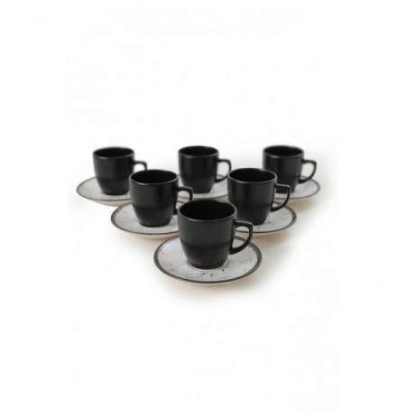 Set filxhan kafe ( 12 Pc) TK304112F26MAJ61900MACD100 Black White