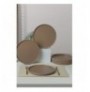 Set pjate servirje ( 6 Pc ) ST038006F977A000000MAS3T00 Matte Taupe