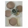 Set pjate servirje ( 6 Pc ) ST038006F977A000000MAS3T00 Matte Taupe