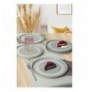 Set pjate servirje ( 6 Pc ) X0001586600 Matte White