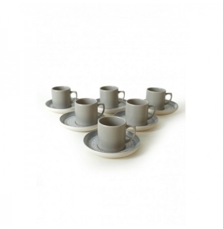 Set filxhan kafe ( 12 Pc) X0001532800 Matte Grey