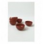 Set tasa qeramik (6 Pc) X00017481 Tile Red